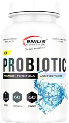 

Пробиотик Genius Nutrition Probiotic 60 капсул (5402395706584)