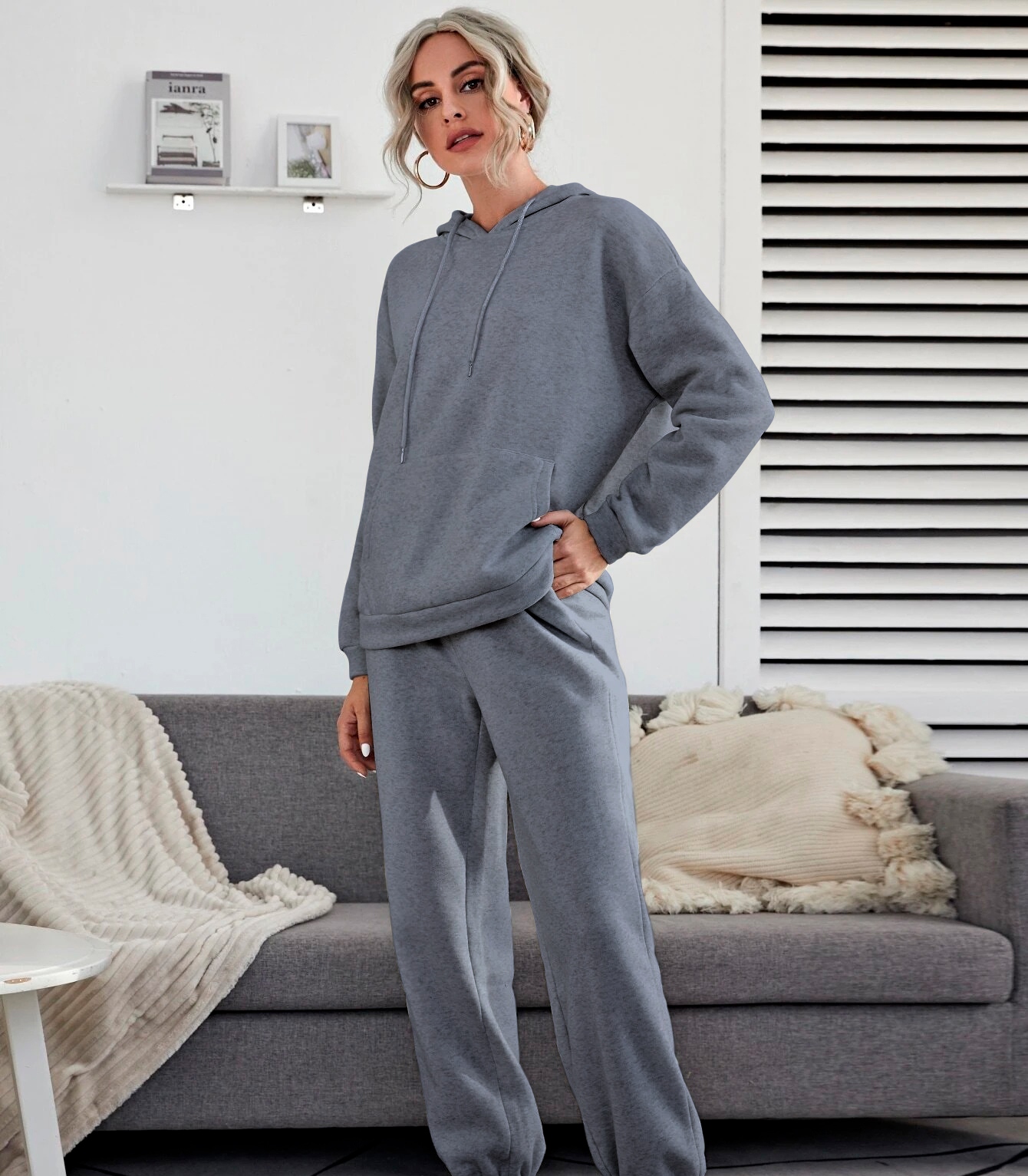 

Костюм женский спортивный утепленный 2 в 1 Basic grey Berni Fashion (XL) Серый