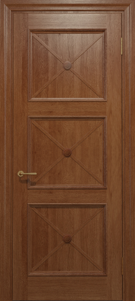 

Межкомнатная дверь Status Doors Cross C021 2000х700 Темный орех Глухая
