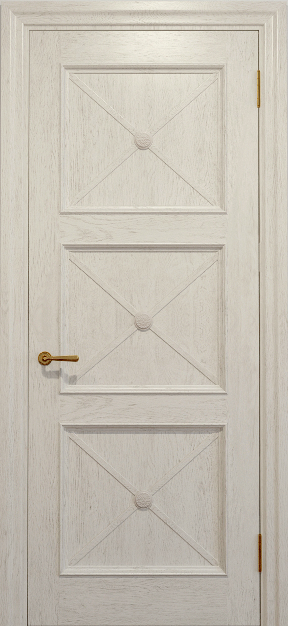 

Межкомнатная дверь Status Doors Cross C021 2000х700 Слоновая кость Глухая