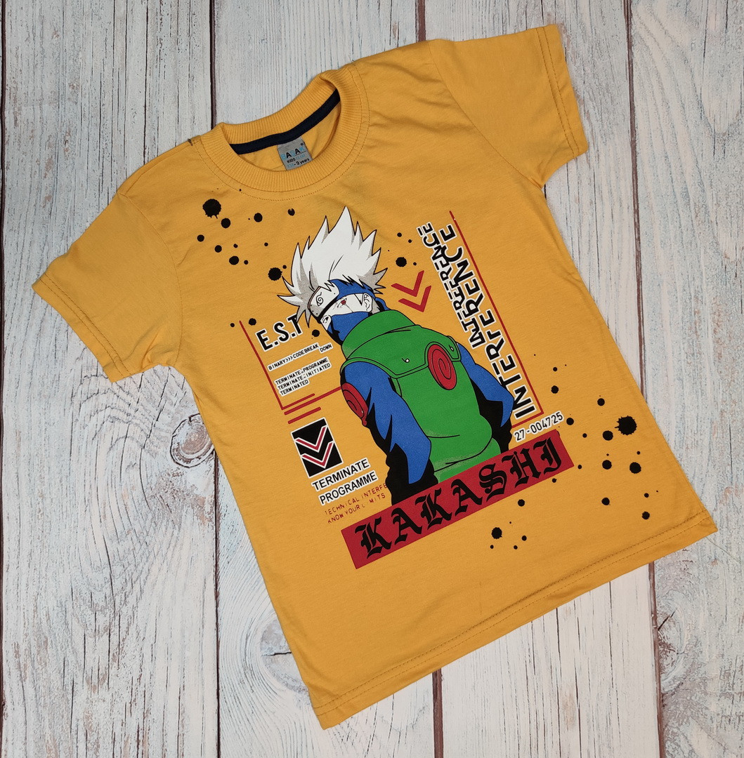 

Футболка Favo Naruto 152 оранжевый (4437-2-4)