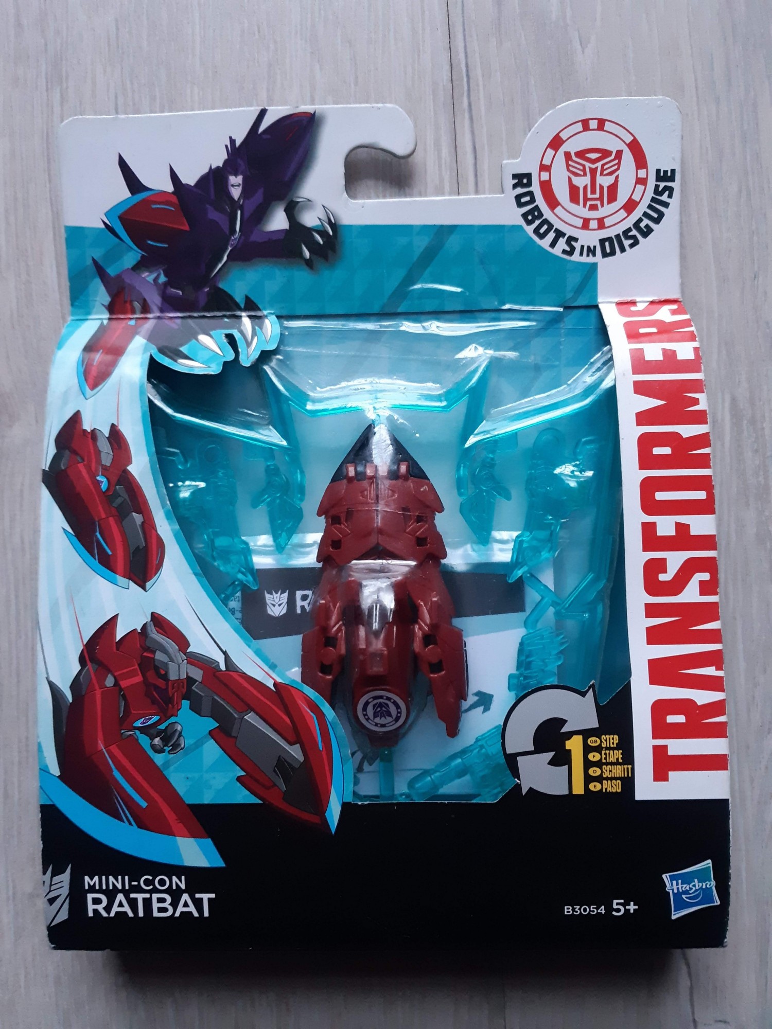 

Мини-трансформер Hasbro Роботс-ин-Дисгайс Миниконс Ratbat Transformers B3054 B0763