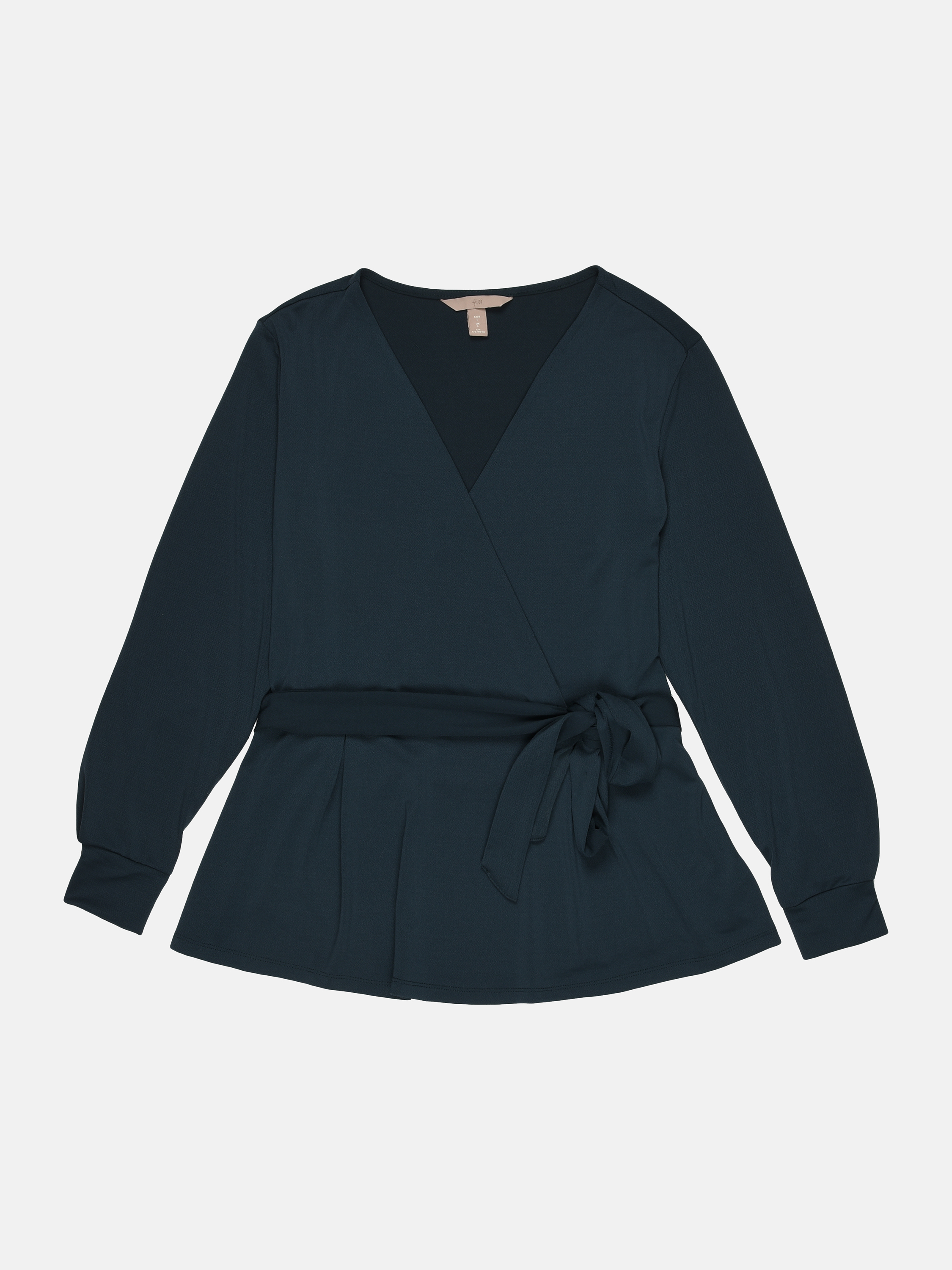 

Блузка H&M KK7157860 L Изумрудная