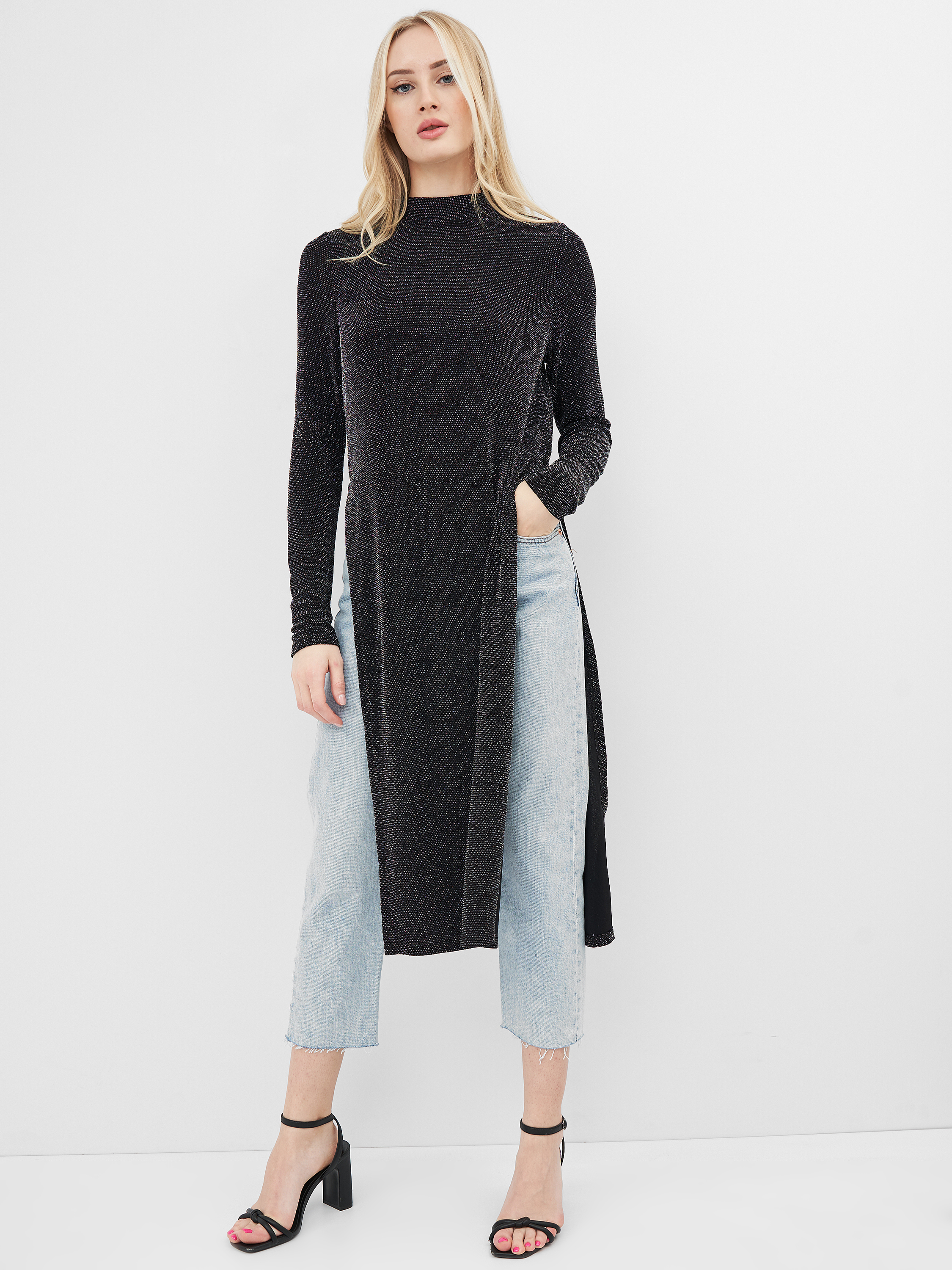 

Туника Monki KK4392364 S Черная