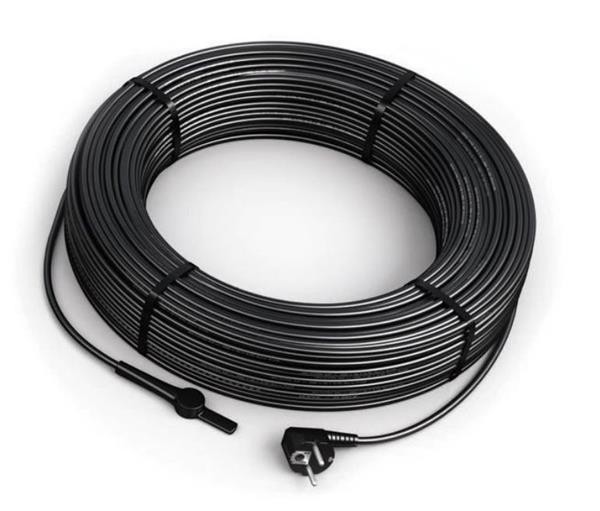 

Двужильный кабель Hemstedt DAS 30 Вт/м 1650W для наружного обогрева труб водостоков и крыш