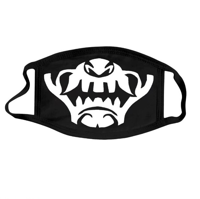 

Модная светящаяся маска с принтом черепа для Хэллоуина MASKS