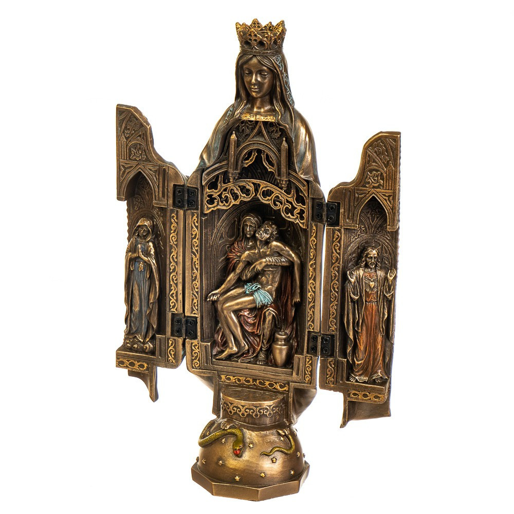 

Триптих Veronese Дева Мария 29 см 75630