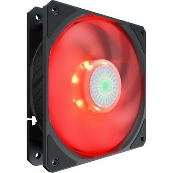 

Вентилятор CoolerMaster SickleFlow 120 Red LED (MFX-B2DN-18NPR-R1), 120х120х25 мм, 4pin, Single pack w/o Hub