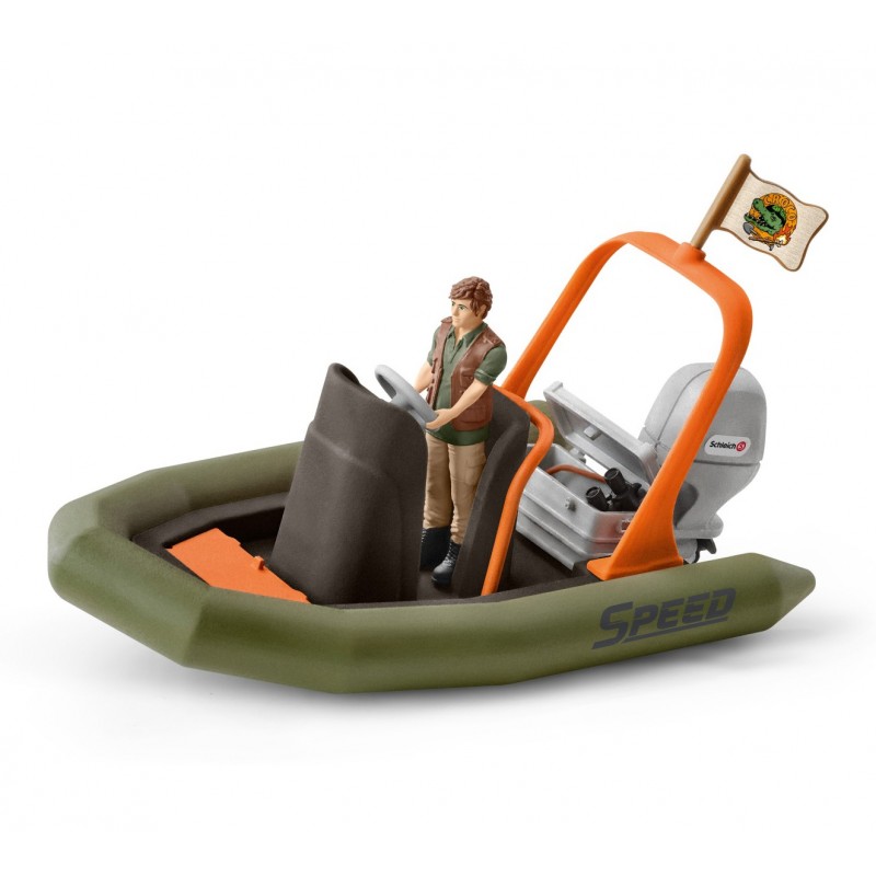

Игровой набор Schleich Рейнджер в надувной лодке (42352)