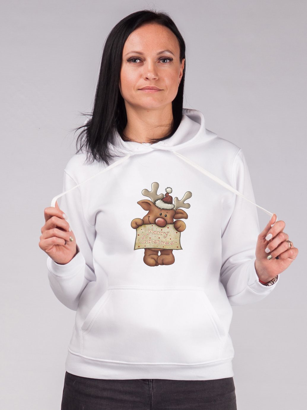 

Худи Malta Ж459-14-Р2 Christmas Deer М (44) Белое