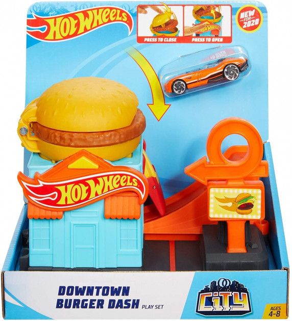 

Ігровий набір "Пригоди у бургерній" Hot Wheels GJK73 (887961813319)