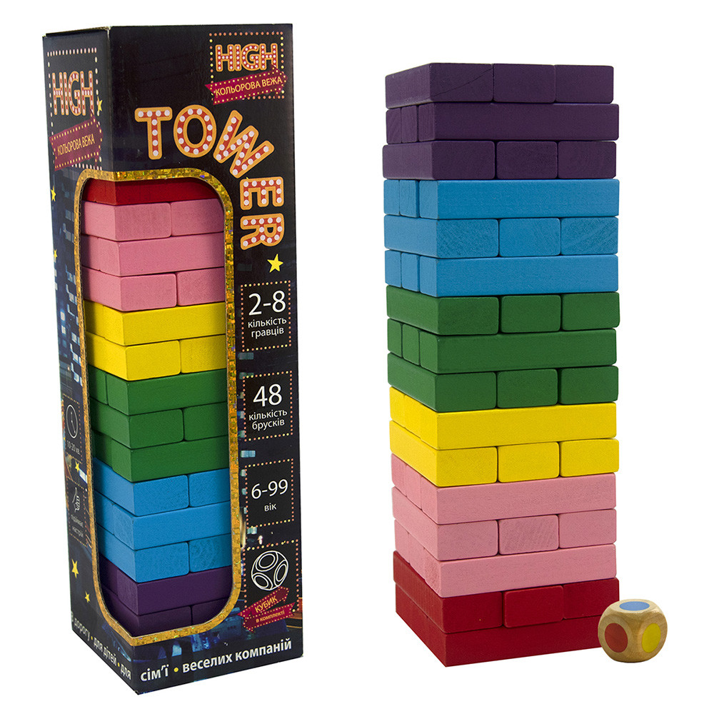 

Игра настольная Стратег Вега High Tower (укр) (30715)