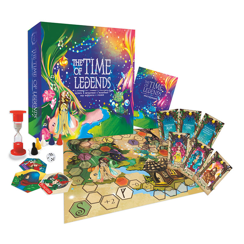 

Гра розважальна "The time of legends" в кор. 30*30*7см Стратег // (30267)
