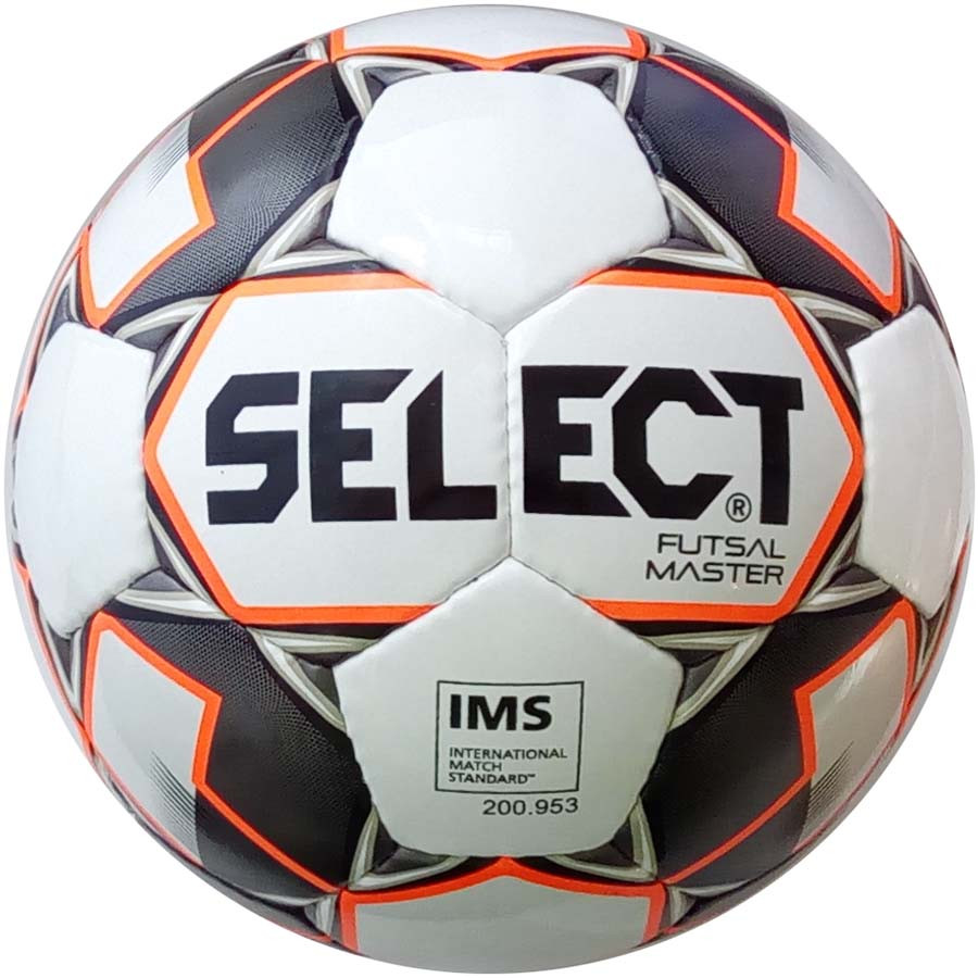 

Мяч для футзала Select Futsal Master IMS бел/оранж/черн 114-263