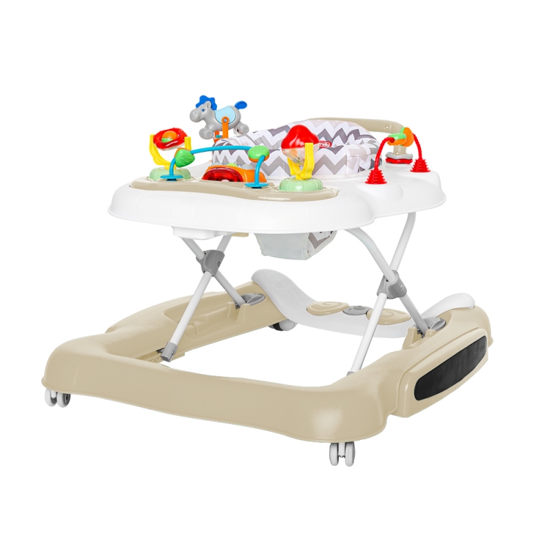 

Ходунки CARRELLO (ходунки, качалка, прыгунки, центр для первых шагов) Carrello Tesoro CRL-12703 Beige Бежевый CRL-12703 Beige