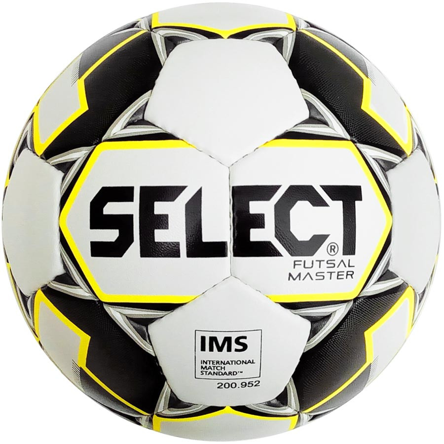 

Мяч для футзала Select Futsal Master IMS бел/желт/черн 113-262