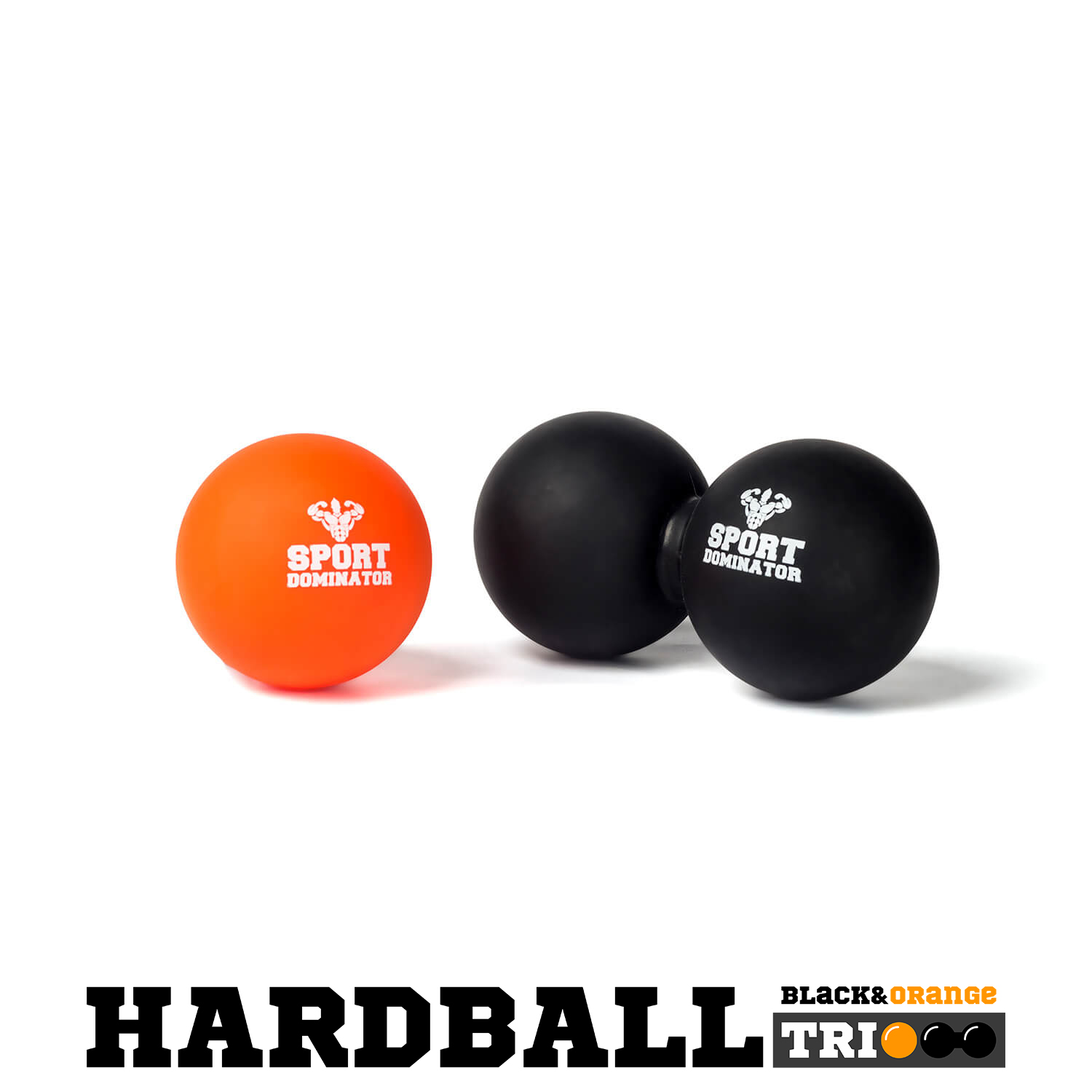 

Масажний комплект SportDominator® Black Orange Trio
