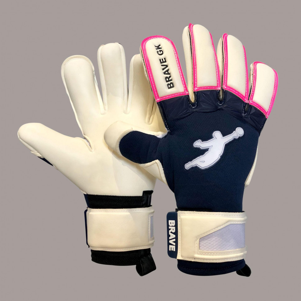 

Вратарские перчатки Brave GK Unique Navy/Pink 7