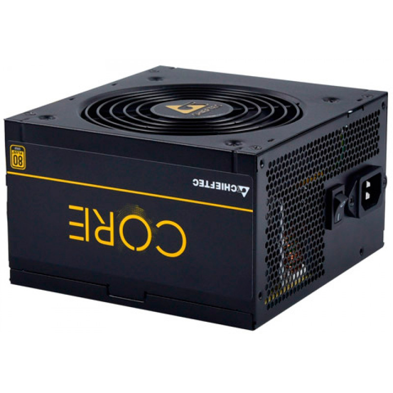 

Блок питания Chieftec BBS_600S Core, ATX 2.3, APFC, 12cm fan, Gold, RTL