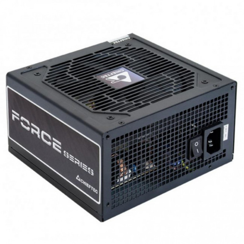 

Блок питания Chieftec CPS_650S Force, ATX 2.3, APFC, 12cm fan, КПД >85%, RTL