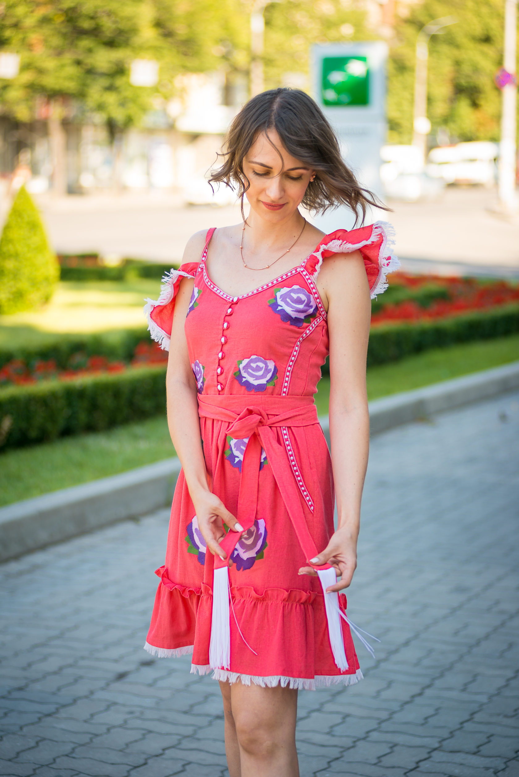 

Сукня UkrLook з вишивкою "Еліс"  Червона, Сукня UkrLook з вишивкою "Еліс" XL Червона