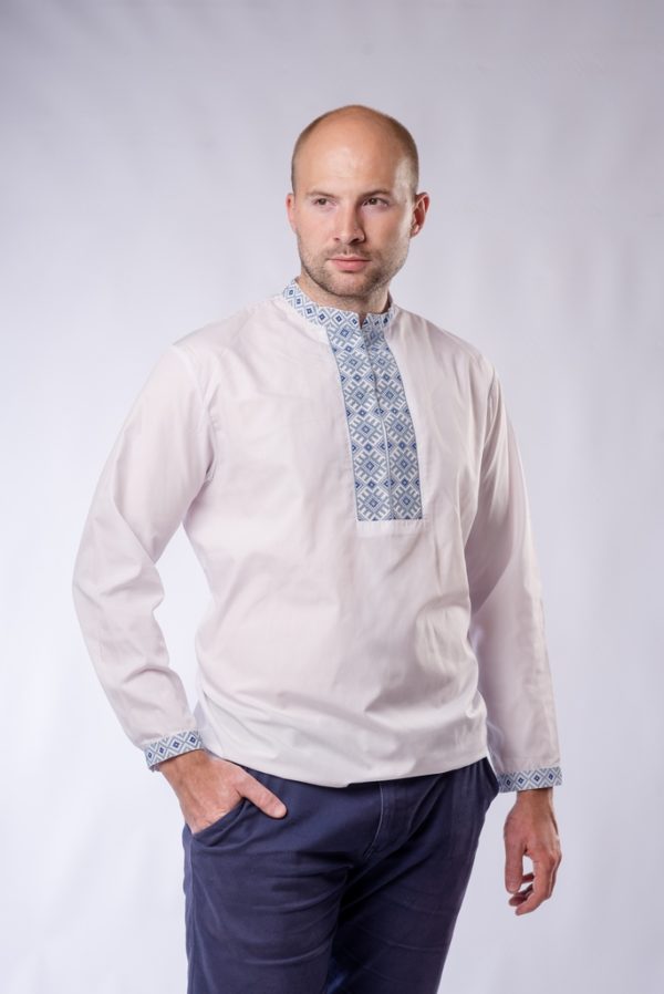 

Вишиванка UkrLook чоловіча "Зірка"  Біла, Вишиванка UkrLook чоловіча "Зірка" S Біла