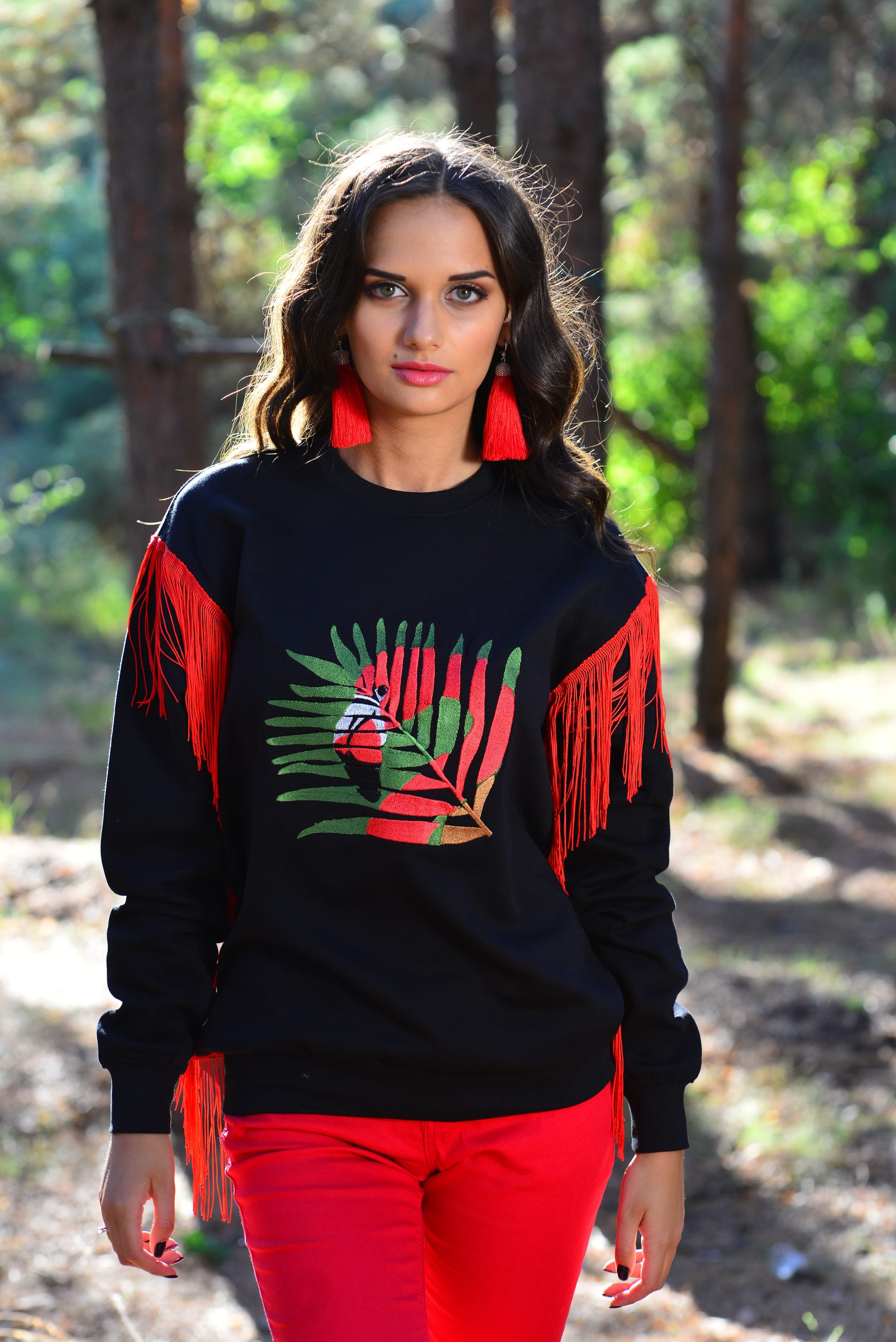 

Світшот UkrLook жіночий "Flamingo"  Чорний, Світшот UkrLook жіночий "Flamingo" XL Чорний
