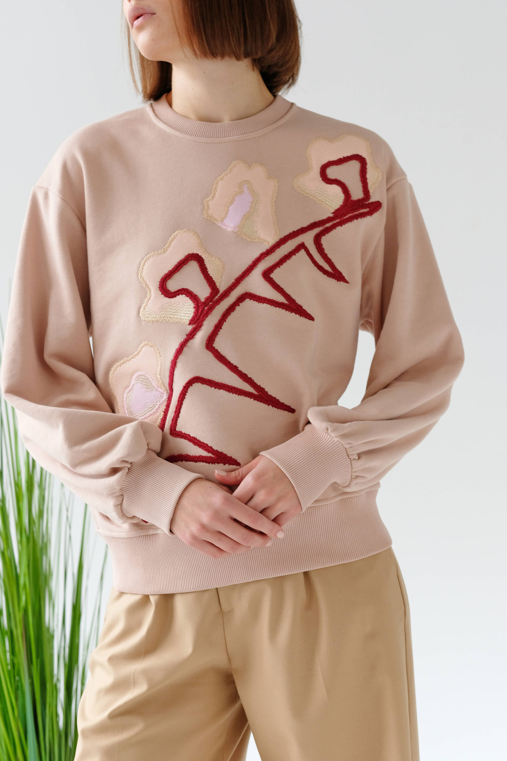 

Світшот UkrLook жіночий "Art"  Бежевий, Світшот UkrLook жіночий "Art" L Бежевий