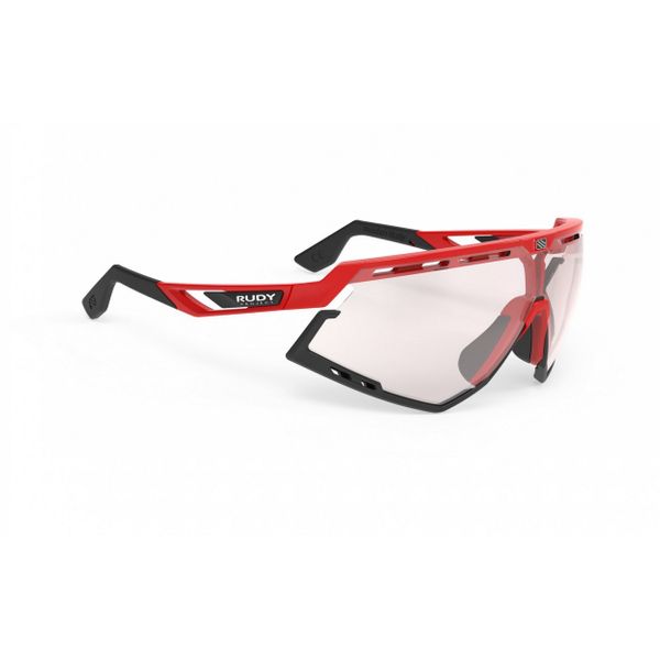 

Очки спортивные фотохромные велосипедные Rudy Project Defender Fire Red G / Blk-Impx2 Ls Re (SP528945-0000)