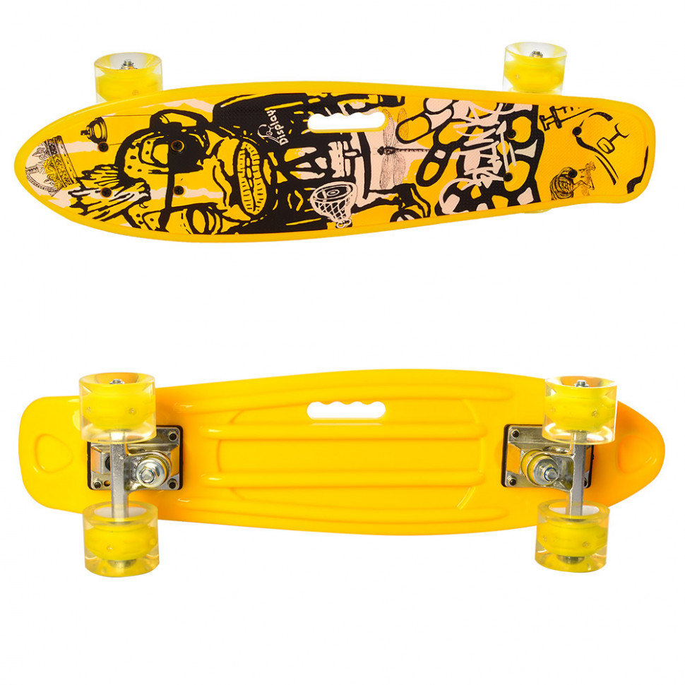 

Скейт MS 0749-6 MAXLEND (Yellow)