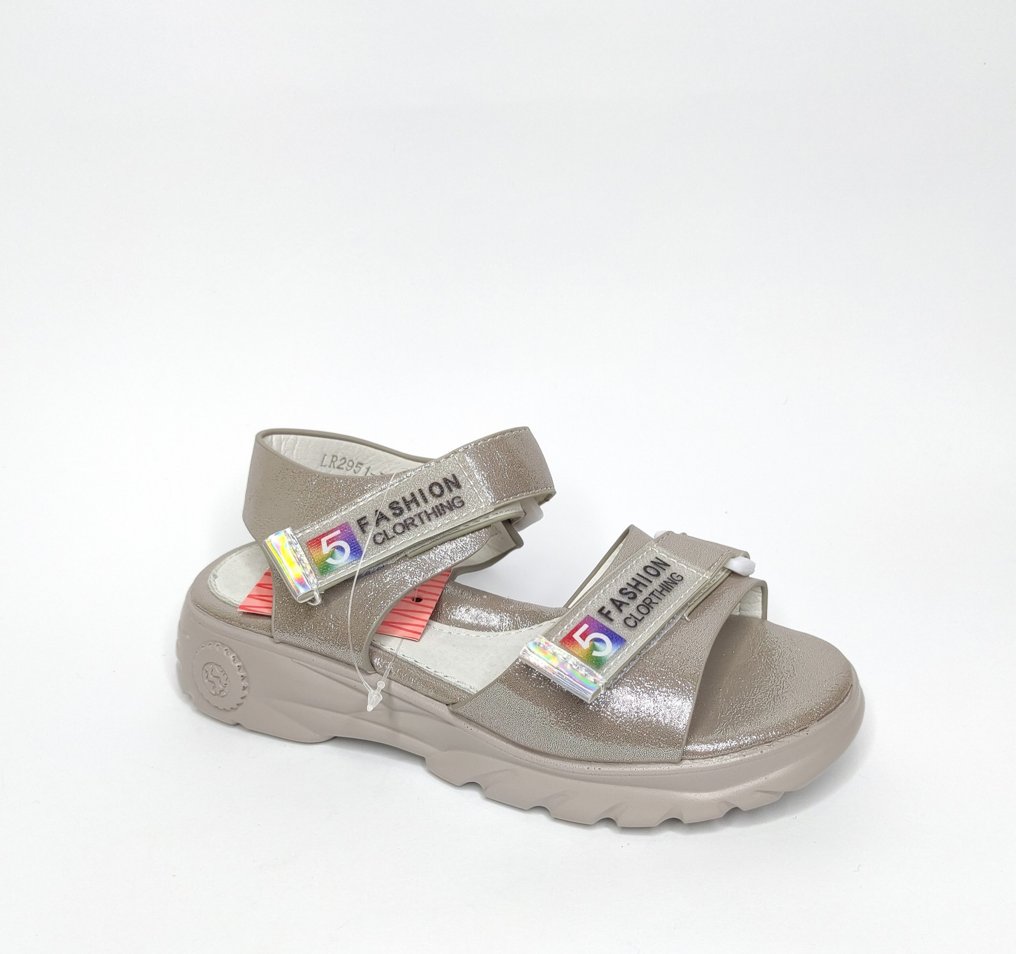 

Босоножки для девочек Lilin shoes бежевые 31р. (20,0 см.)