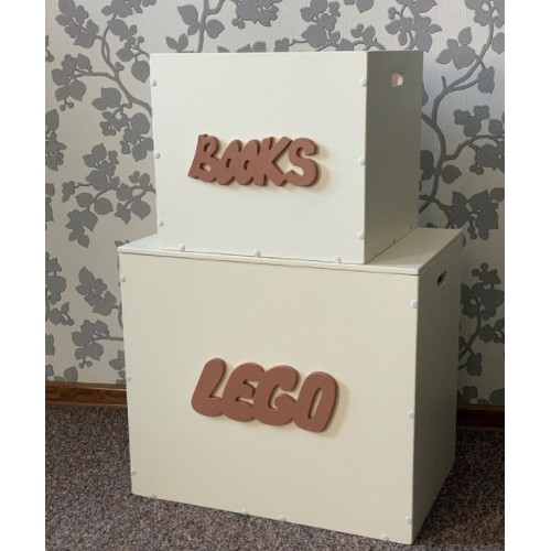 

Набор ящиков Lego & Books ROS белый Y2WLB 2шт