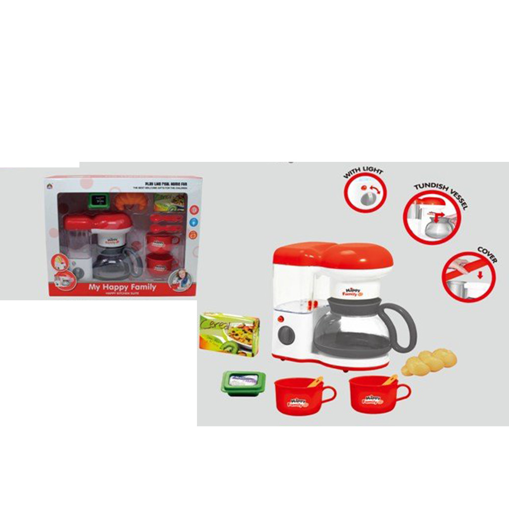 

Кофеварка 5231C (18шт) 19см,продукты,кухон. принадлеж,зв,св,льется вода, на бат,в кор,38,5-31-13,5см