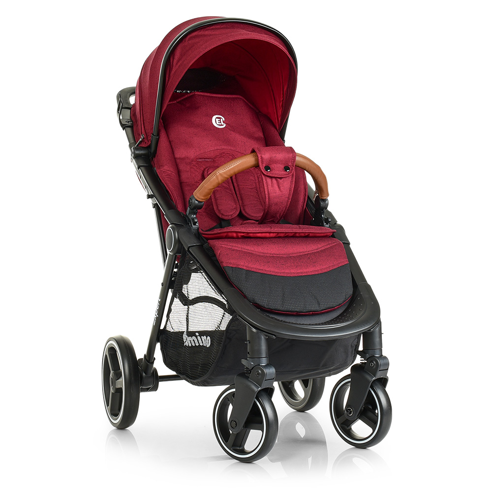 

Коляска детская ME 1022L EXPERT Deep Red (1шт) прогулочн,книжка,,дожд.,матрас,чехол,москитн.,лен,кра