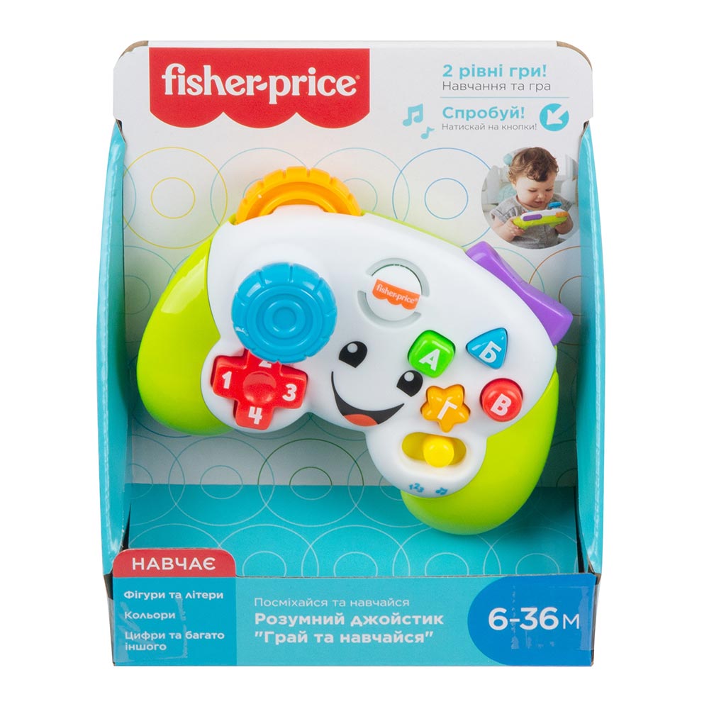 

Розумний джойстик серії "Посміхайся та навчайся" (укр.) Fisher-Price