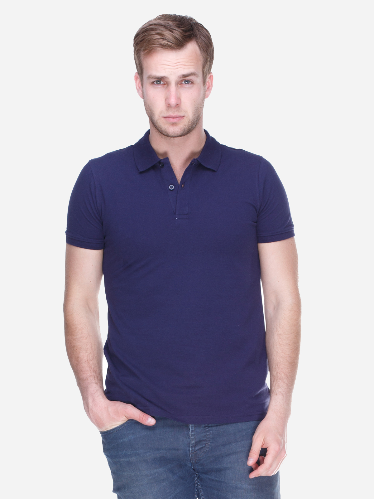 

Поло Piazza Italia 78323-62 L Blue