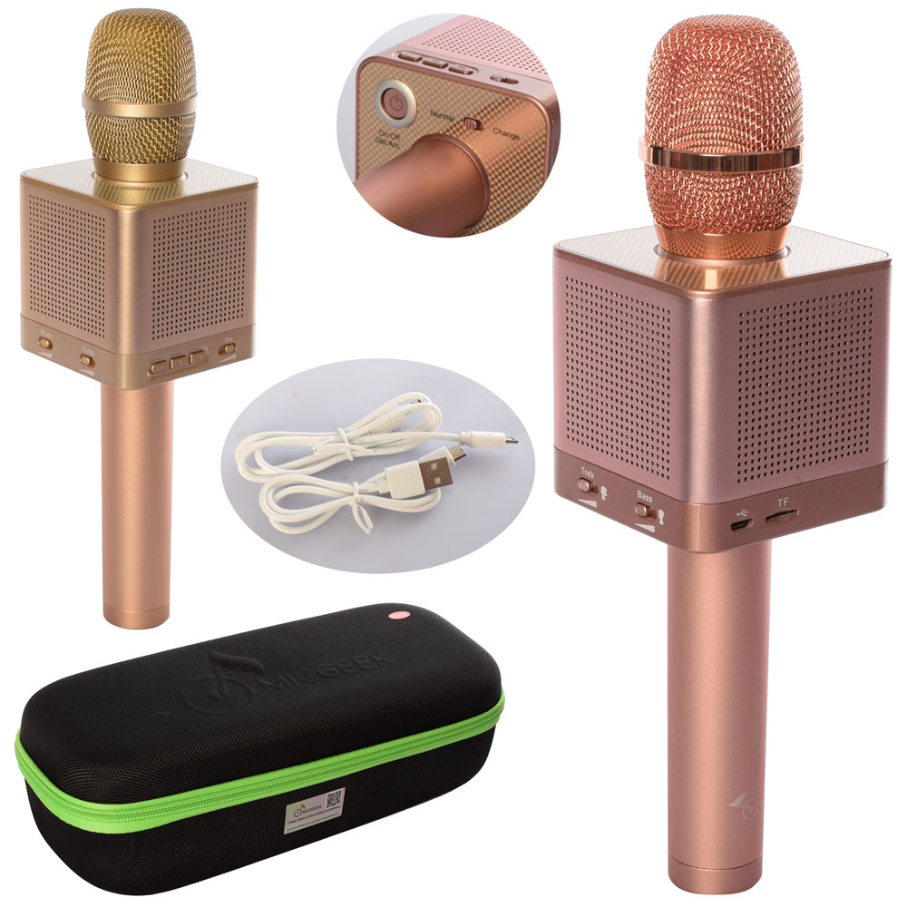 

Микрофон Q10S (20шт) 27см, TFслот,microUSB,Bluetooth, USBзарядное ,2цвета,в чехле, 31-12-9,5см