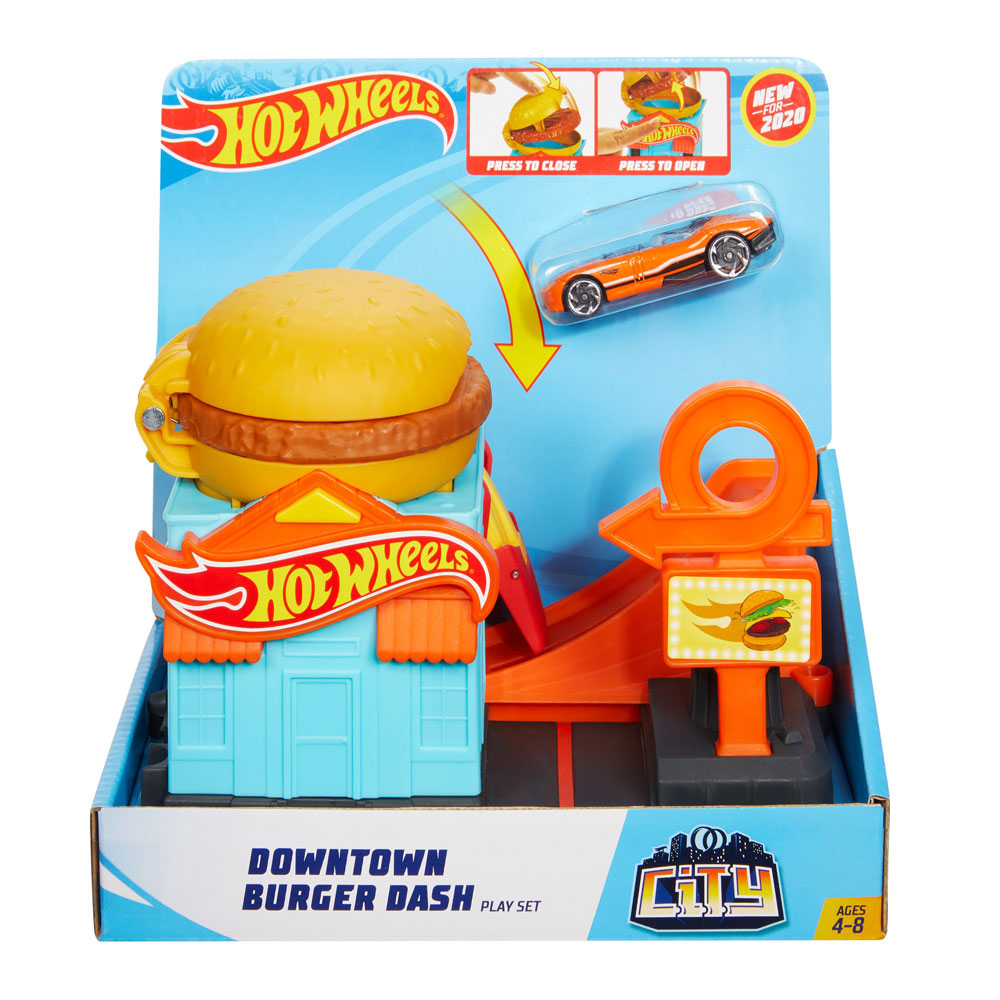 

Ігровий набір «Пригоди у бургерній» Hot Wheels