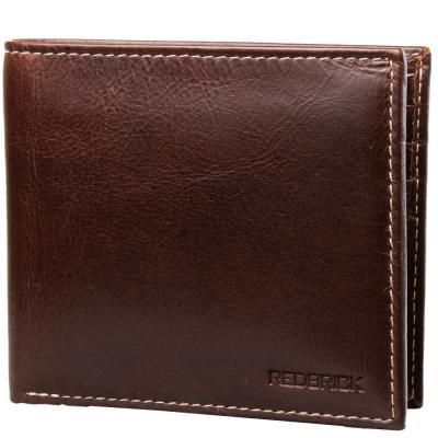 

Кожаный мужской кошелек REDBRICK FULRBW0016-BRN