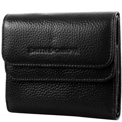 

Кошелек женский кожаный SMITH&CANOVA FUL-28611-black
