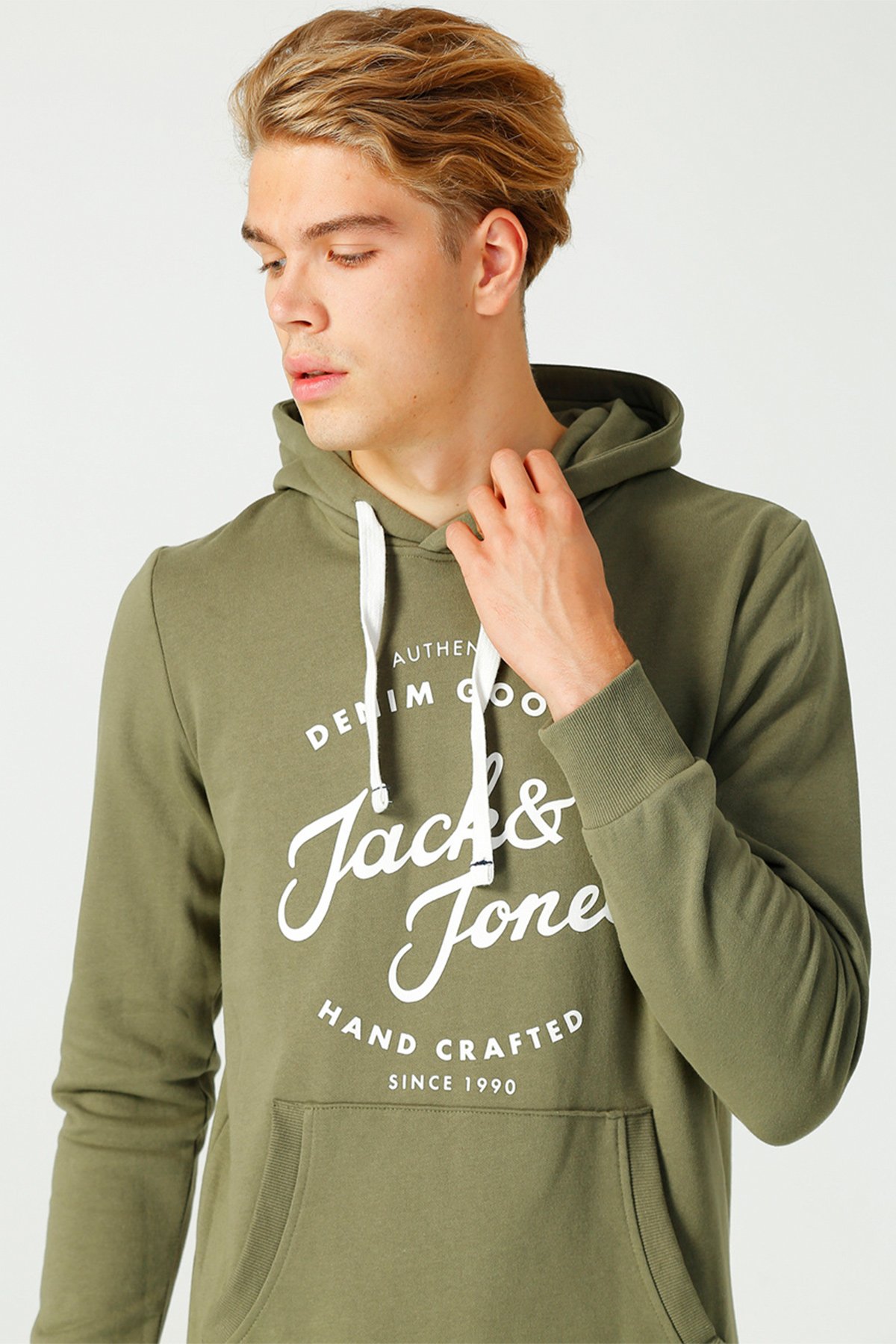 

Толстовка JACK&JONES 12175062 Dusty Olive XL хаки