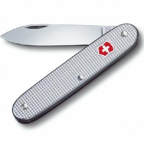 

Нож складной карманный багатофункціональний Victorinox Alox сріблій
