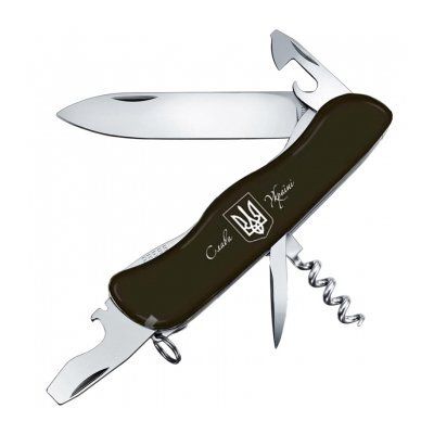 

Нож складной швейцарский многофункциональный Victorinox Nomad Ukraine 0.8353.3R8
