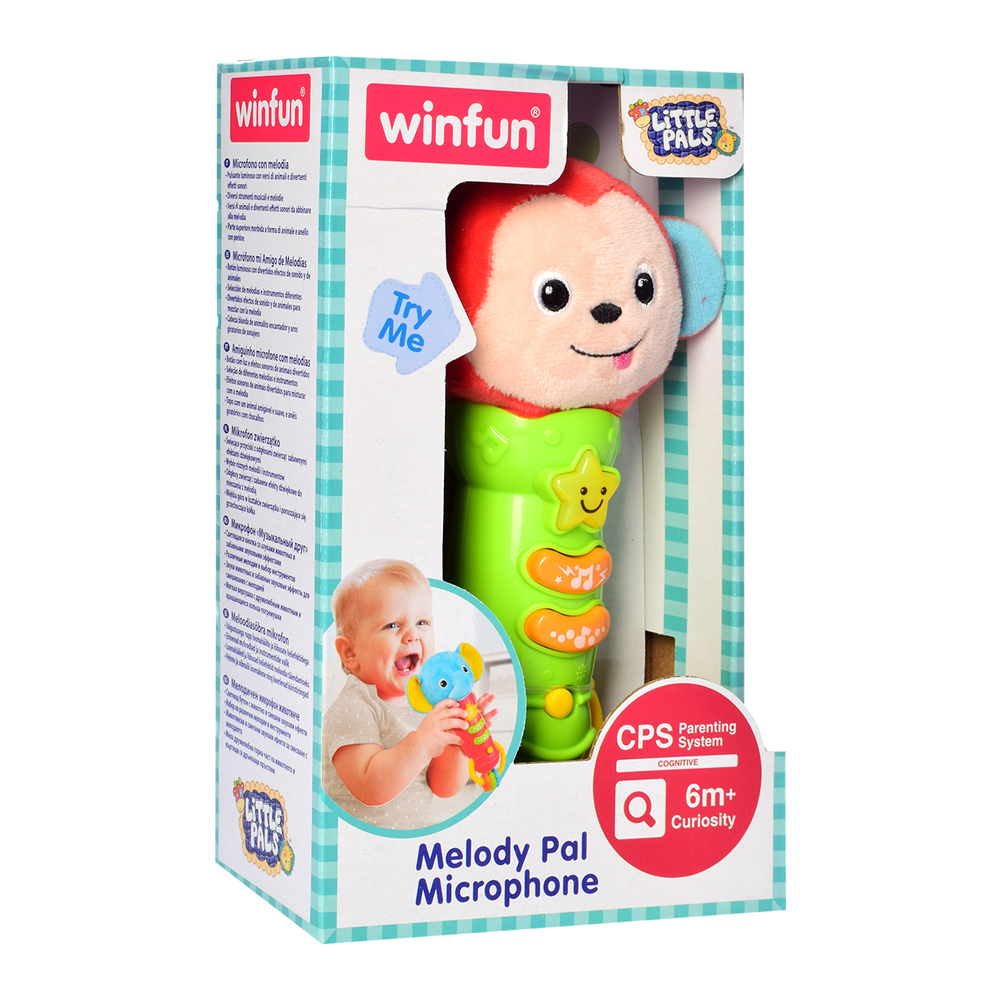 

Микрофон WinFun погремушка "Обезьянка" 0791-NL
