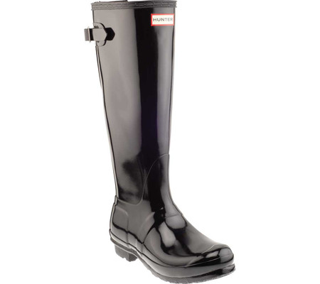

Женские резиновые сапоги Hunter Original Tall Gloss Rain Boot Black 36
