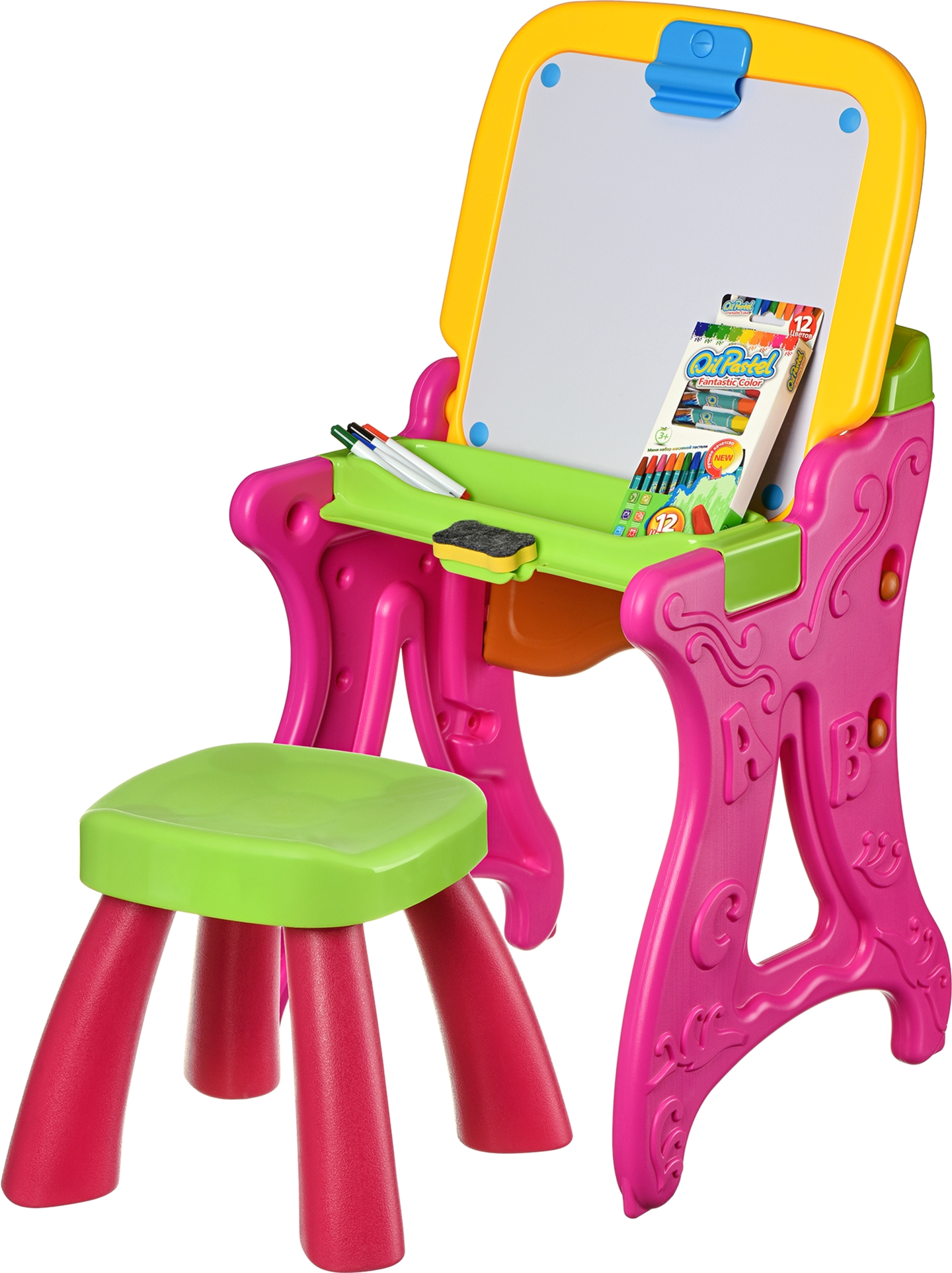 

Столик-мольберт Same Toy 8815Ut Розовый (8816UT)