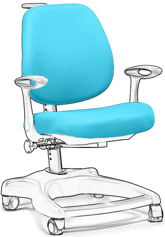 

Чехол для кресла FunDesk Delizia Chair cover Blue
