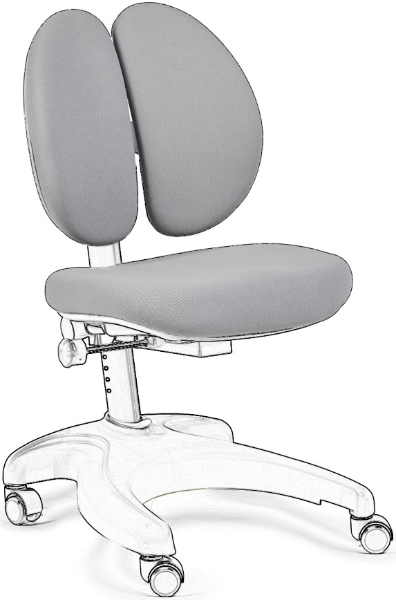 

Чехол для кресла FunDesk Solerte Chair cover Grey