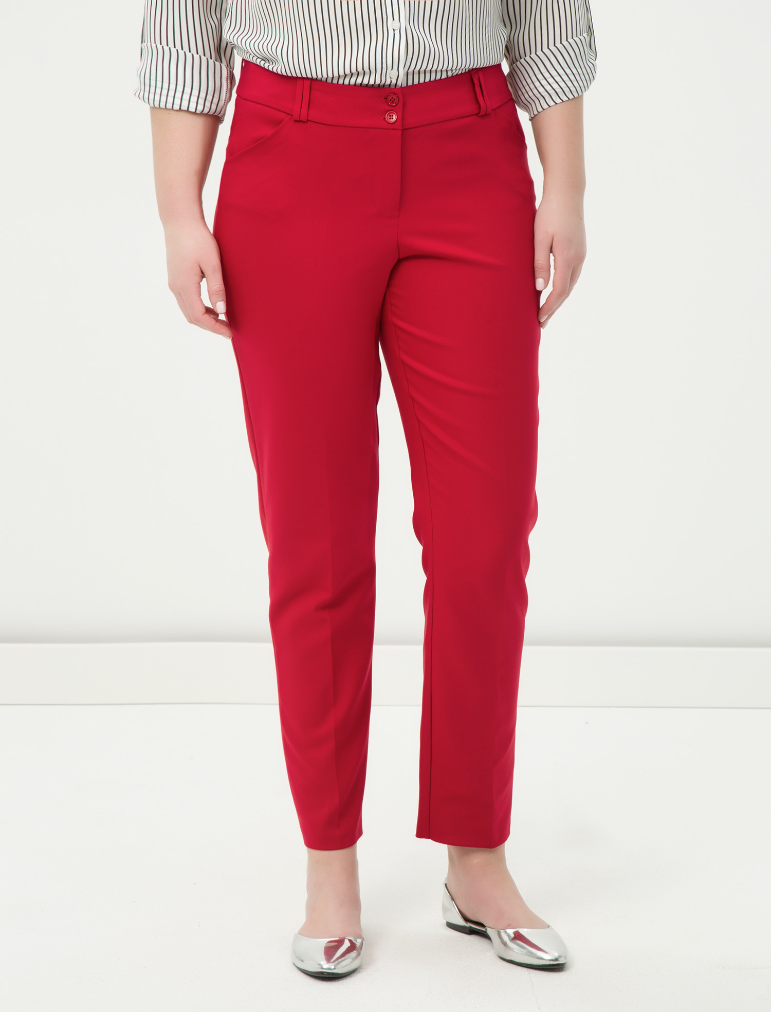 

Брюки Koton 6YAB47859EW 50 Red