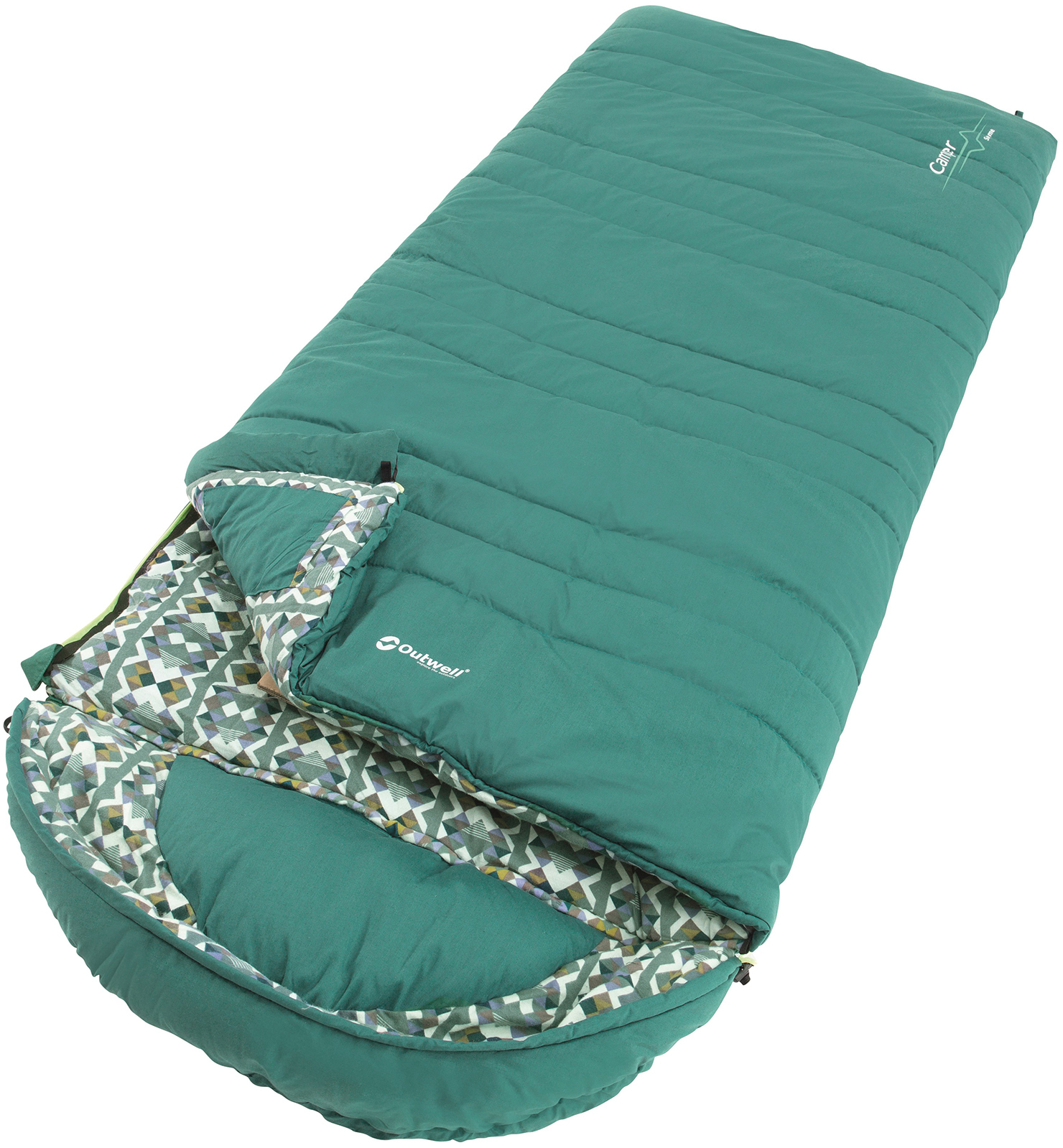 

Спальный мешок Outwell Camper Supreme/-9°C Petrol Blue Left (230352)